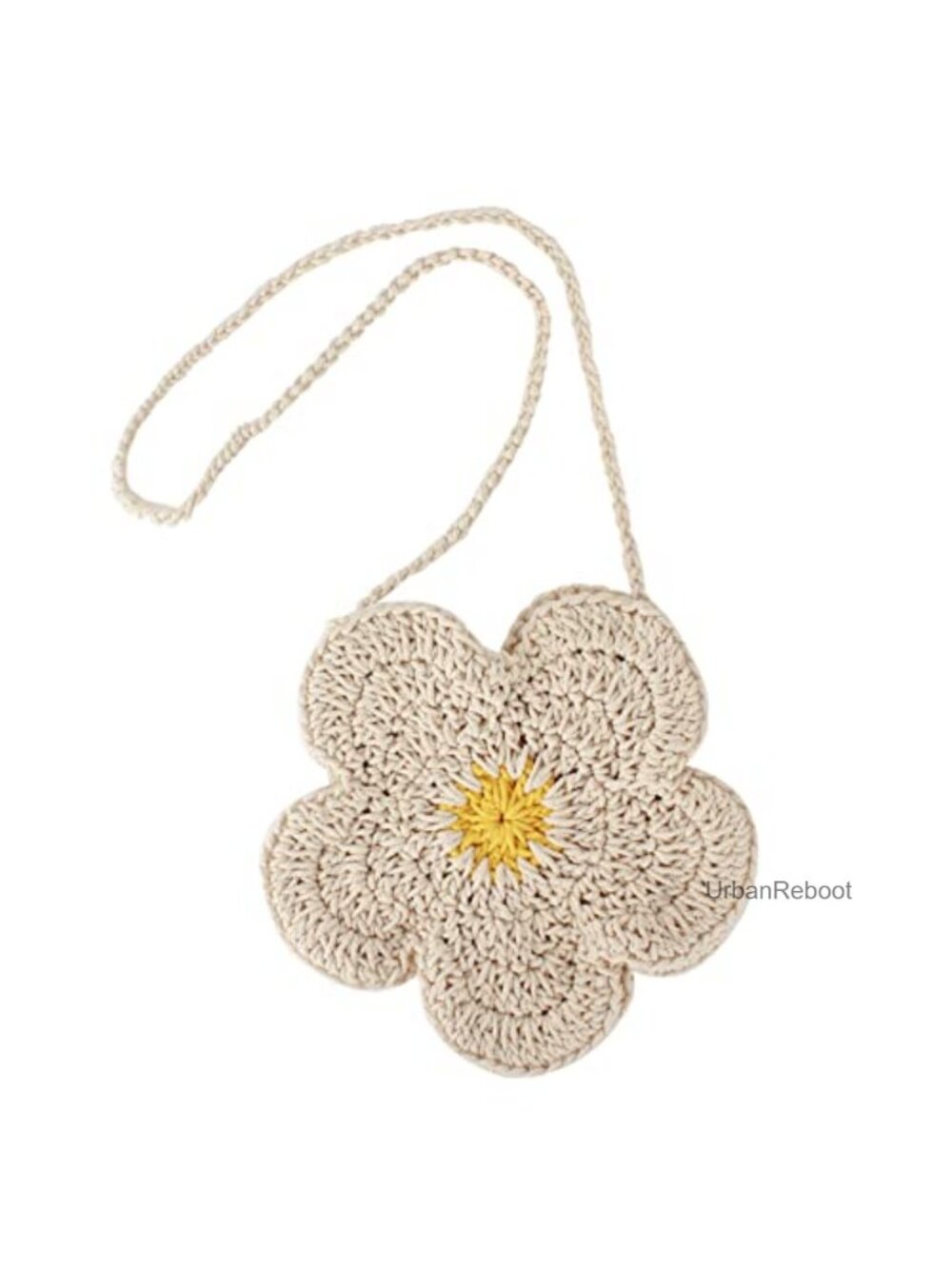 Girls Crossbody Shoulder Bag Knitted Cotton Strawberry Purse Fashion Handbag